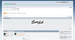 Desktop Screenshot of cctestsite.info